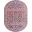 Tapis transitionnel Amilio bleu marine / mauve-1591787087