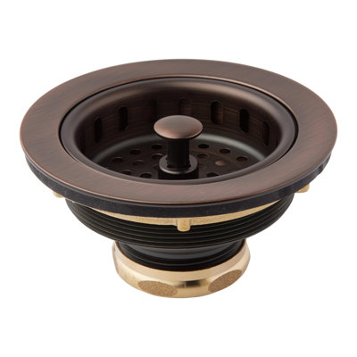 3-1/2" Basket Strainer for Sinks up to 7/8" Thick