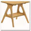Table de bout en bois moderne avec tablette-1125900083