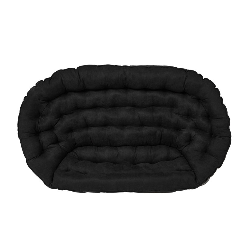 Papasan Dorm Sofa, Black