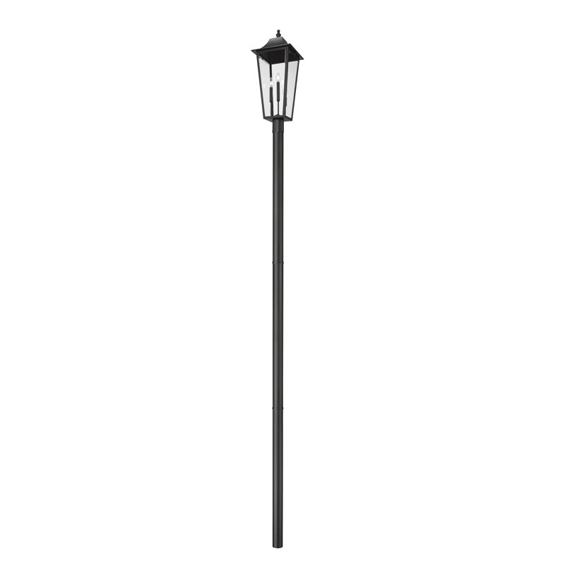 Luminaire d'extérieur 3 lumières Barling, H 149,5 po x l 12 po x P 12 po