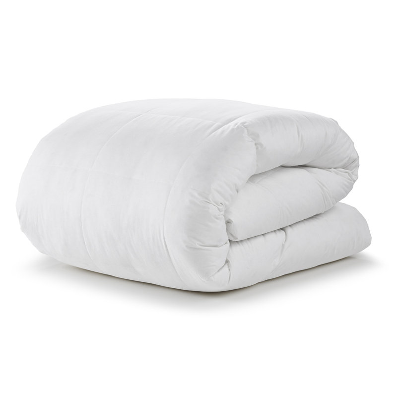 RDS Certified Luxury 2" Loft White Down Plush Featherbed , King