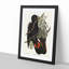 Western Black Cockatoos by Elizabeth Gould - Framed Print-55611933-55611934