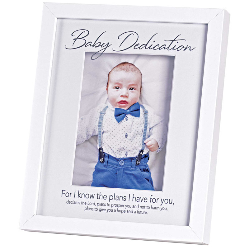 Cadre photo Baby Dedication I Know