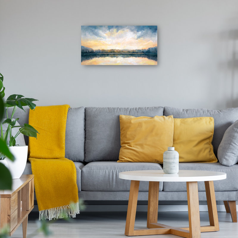 Skylights by Studio Arts Canvas Art Print, 13" H x 25" W x 1.5" D