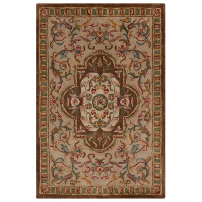 Classic Hand Tufted Wool Oriental Rug