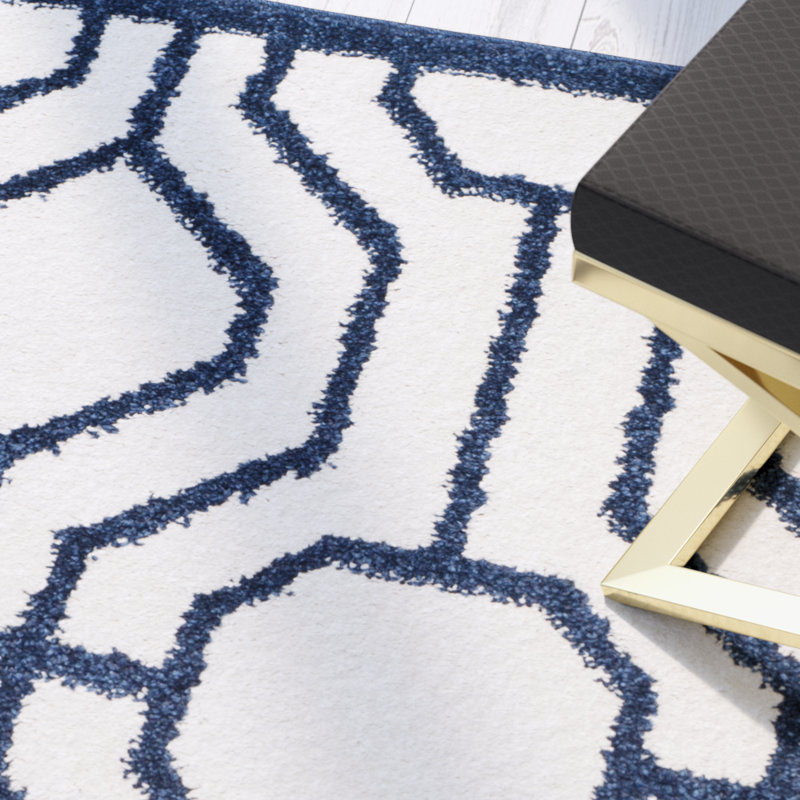 Arfon Performance Geometric Rug, Rectangle 2'6" x 4'