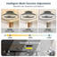 Ventilateur de plafond avec lumière encastrée Quiet-2074319807