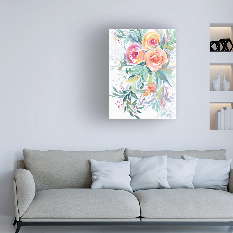 Art mural sur toile, bolle Kristy, H 19 po x l 14 po