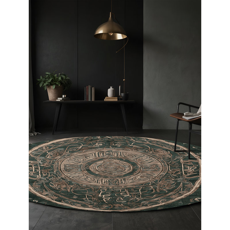 Tapis gris lavable à la machine, Rectangle 6 pi x 9 pi