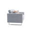 Causeuse en tissu 53,5 po Victoria