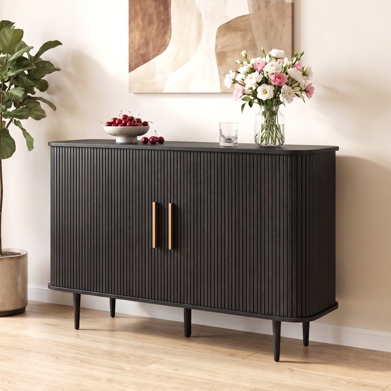 Buffet Modern Modern, Noir