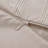3-Piece Full Woven Striped Duvet Set