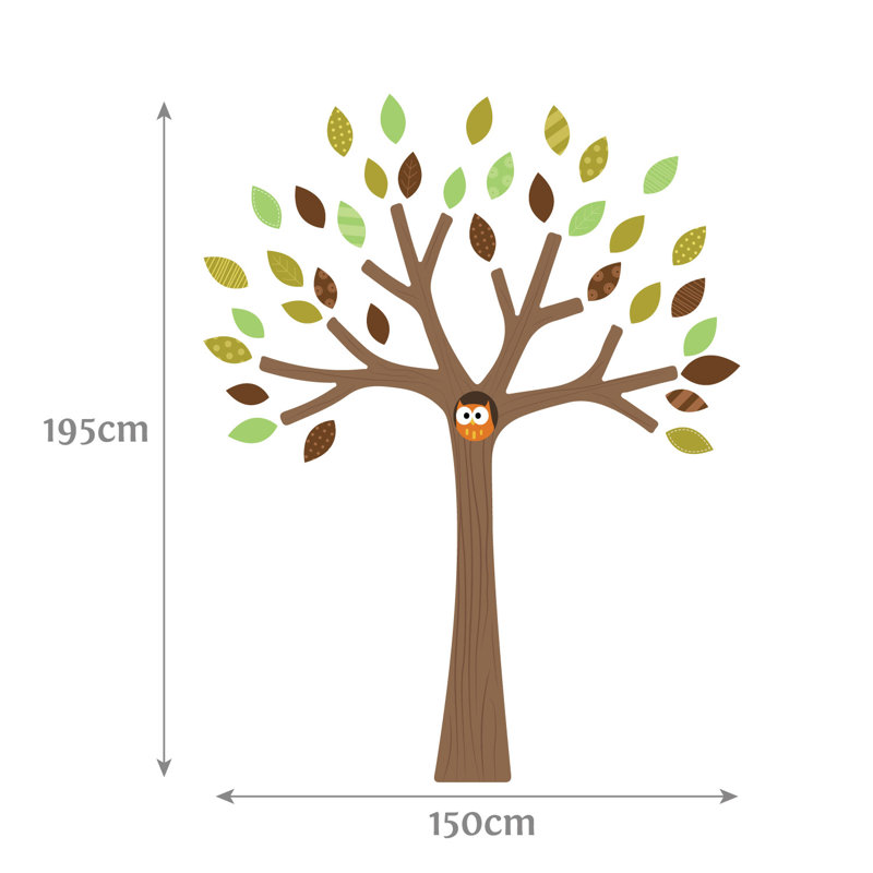 Woodland Tree Wall Sticker