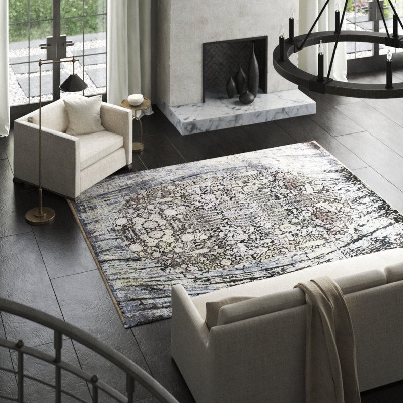 Patinated Look One-of-a-Kind 8'2" x 10' Area Rug