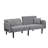 Folding Ottoman Sofa Bed With Stereo (Gray)