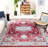 Aurich 851 Area Rug In Red / Beige-422008882