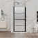 Framed Pivot Swing Shower Door With Frosted Tempered Glass34 In.w X 72 In.h
