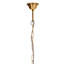 Nutrioso 1 - Light Gold Dome Pendant