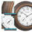 21"  Atomic Metal Wall Clock