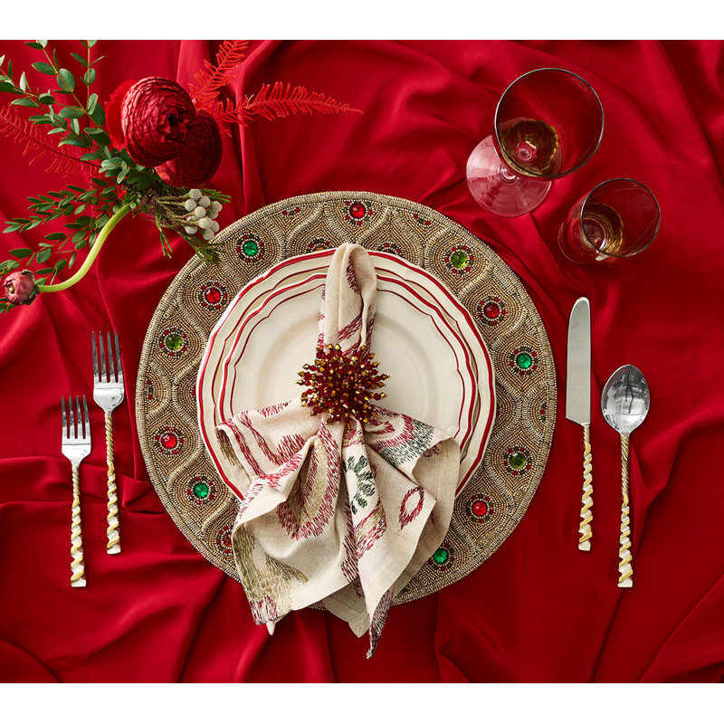 Brilliant Napkin Ring, Red