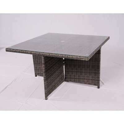 Table de salle à manger d'extérieur Delanay
