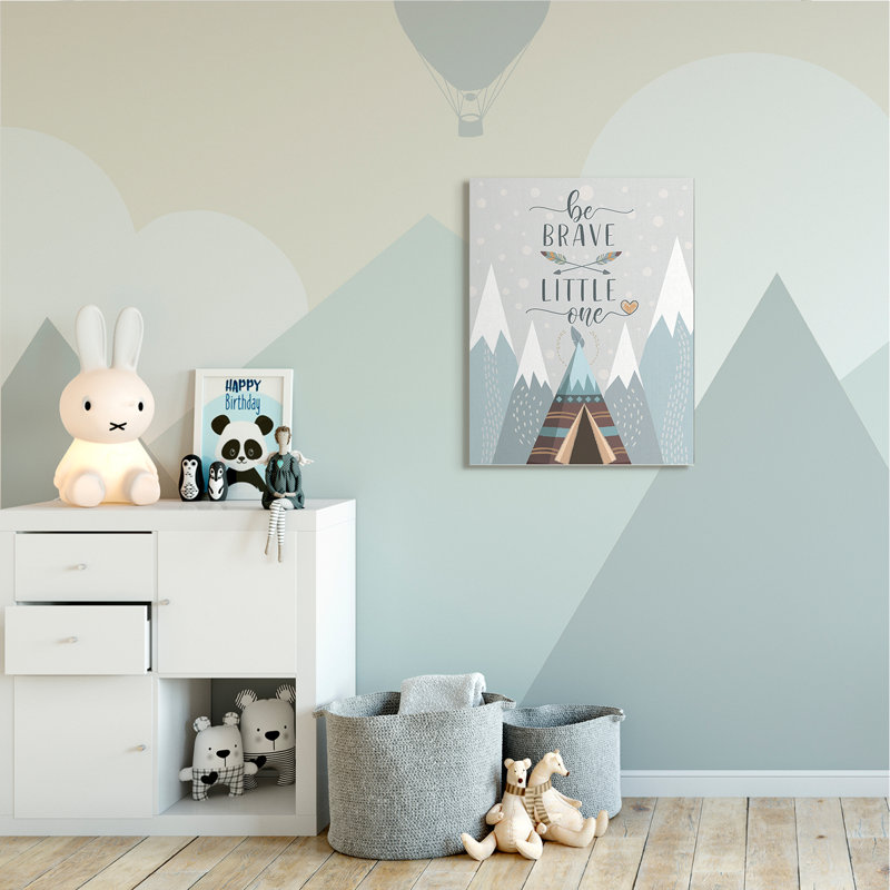 Tipi Brave Little One, Toile tendue, H 40 po x l 30 po x 1,5 po
