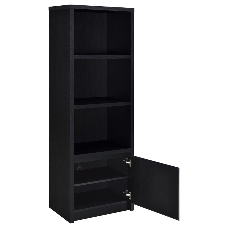 Canton 3-Piece Entertainment Center TV Stand Black, 70.5" H x 107" W x 15.5"D