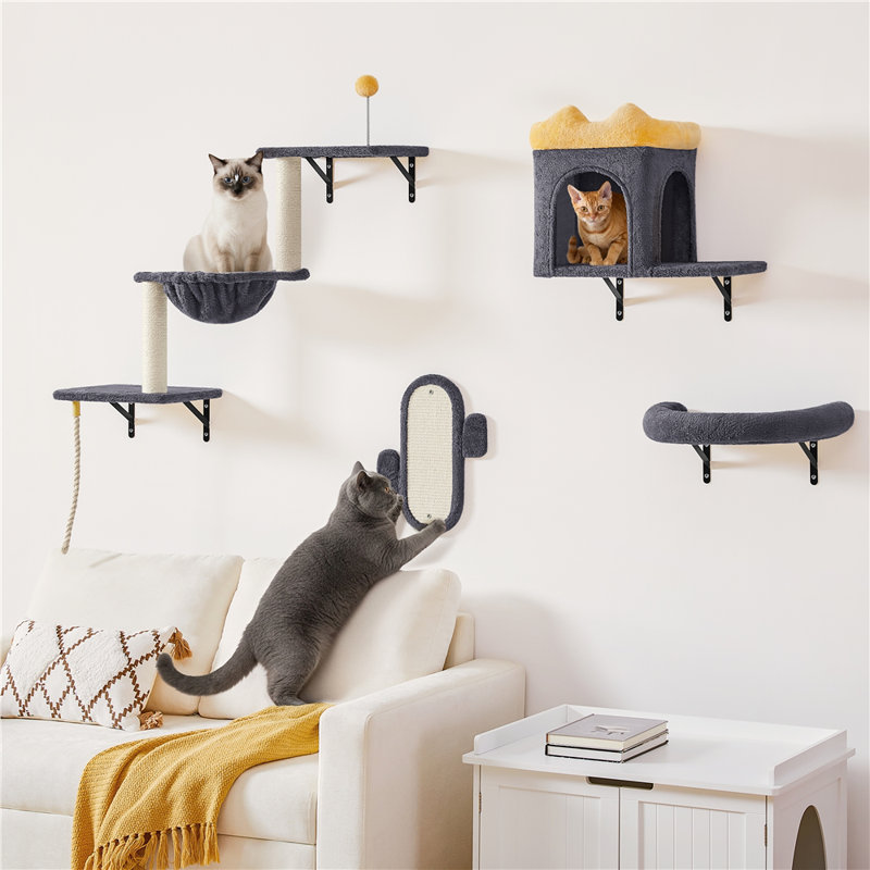 Cat Tree, Dark Grey