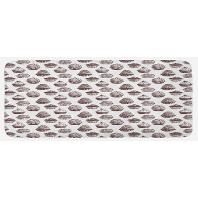 Cottage / Country Synthetic Kitchen Mat