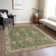 Machine Washable Indoor/Outdoor Xhevrie Aloe Rug