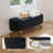 Kathlin  Upholstered Flip Top Storage bench-1130554543