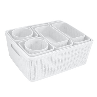 Rebrilliant Plastic Decorative Bin