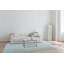 Tapis argenté en laine fait à la main Opulent-838045522