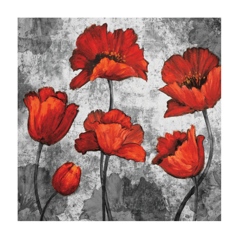 Evening Red I by Brian Francis - Wrapped Canvas Print, 93.98 cm H x 93.98 cm W x 3.175 cm D