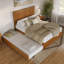 Lit plateforme avec lit gigogne et lit gigogne Darlean-97030907-97030906