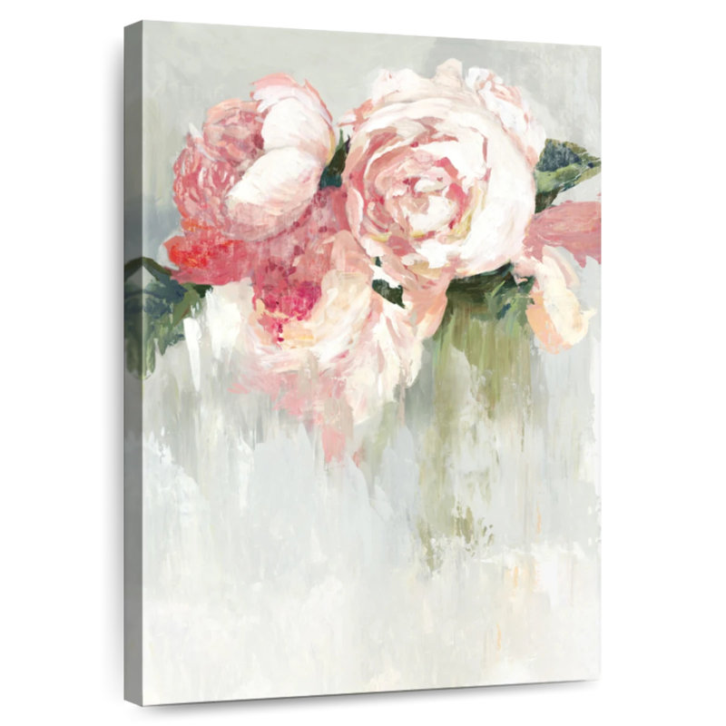 Harnek Rustic Peonies, 51" H x 34" W