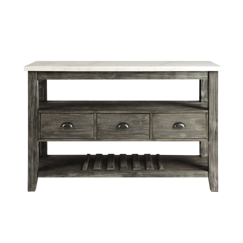 Buffet avec tiroirs Zailer 54, crédence