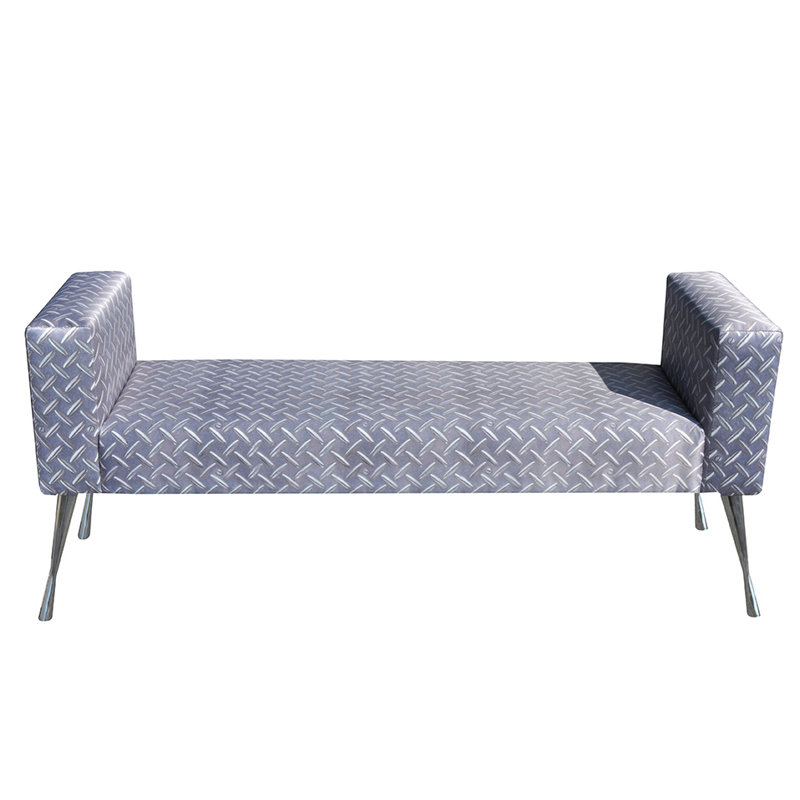 Loft Upholstered Bench, 100% Polyester