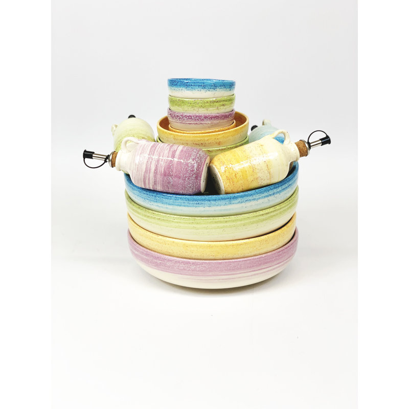 Artha Pastel Beach - Small Bowl, Green