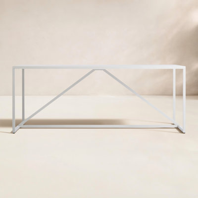 Strut 75 " Patio Dining Table