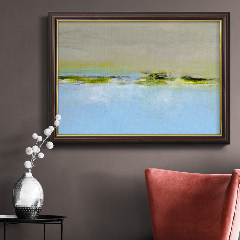«From The Terrace II», toile encadrée de qualité supérieure - prête à être accrochée, 24" H x 36" W x 2.5" D
