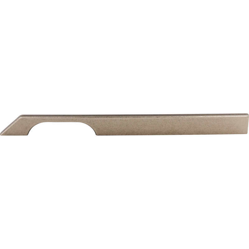 Tapered 5" Center to Center Bar pull, Pewter Antique, 12" Center to Center