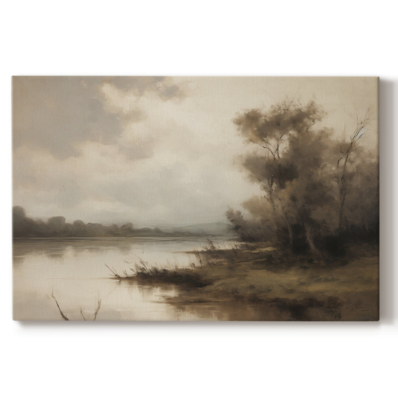 Vintage Landscape-VII, reproduction d'art sur toile, H 41 po x l 61 po