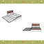 Structure de lit plateforme en métal avec lit gigogne-576722018-576722020