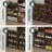 3-Tier Open Shelf Bookcase, Bookshelf, Storage Organizer, 7 x 24 x 26, Amber Pine-128766317-128766320