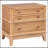3-Drawer Hazel 3-Drawer Side Table For Living Room, Hallway, Entryway