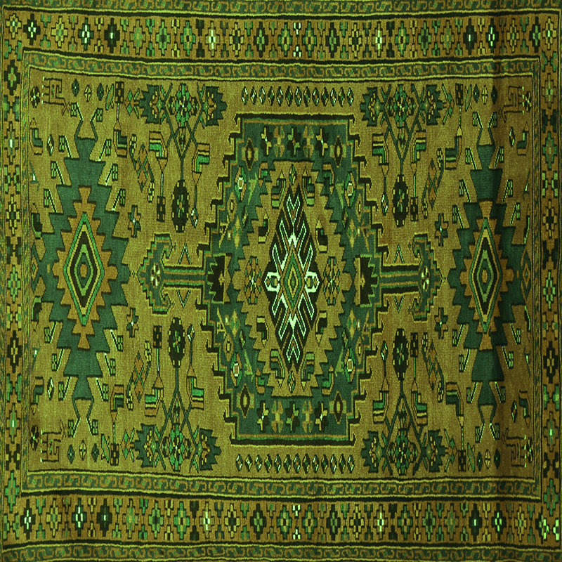 Performance Oriental Indoor Rug, Square 8'
