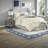 Elegant 7-piece Ivory Bedding Set, Polyester Tufted Comforter For Home