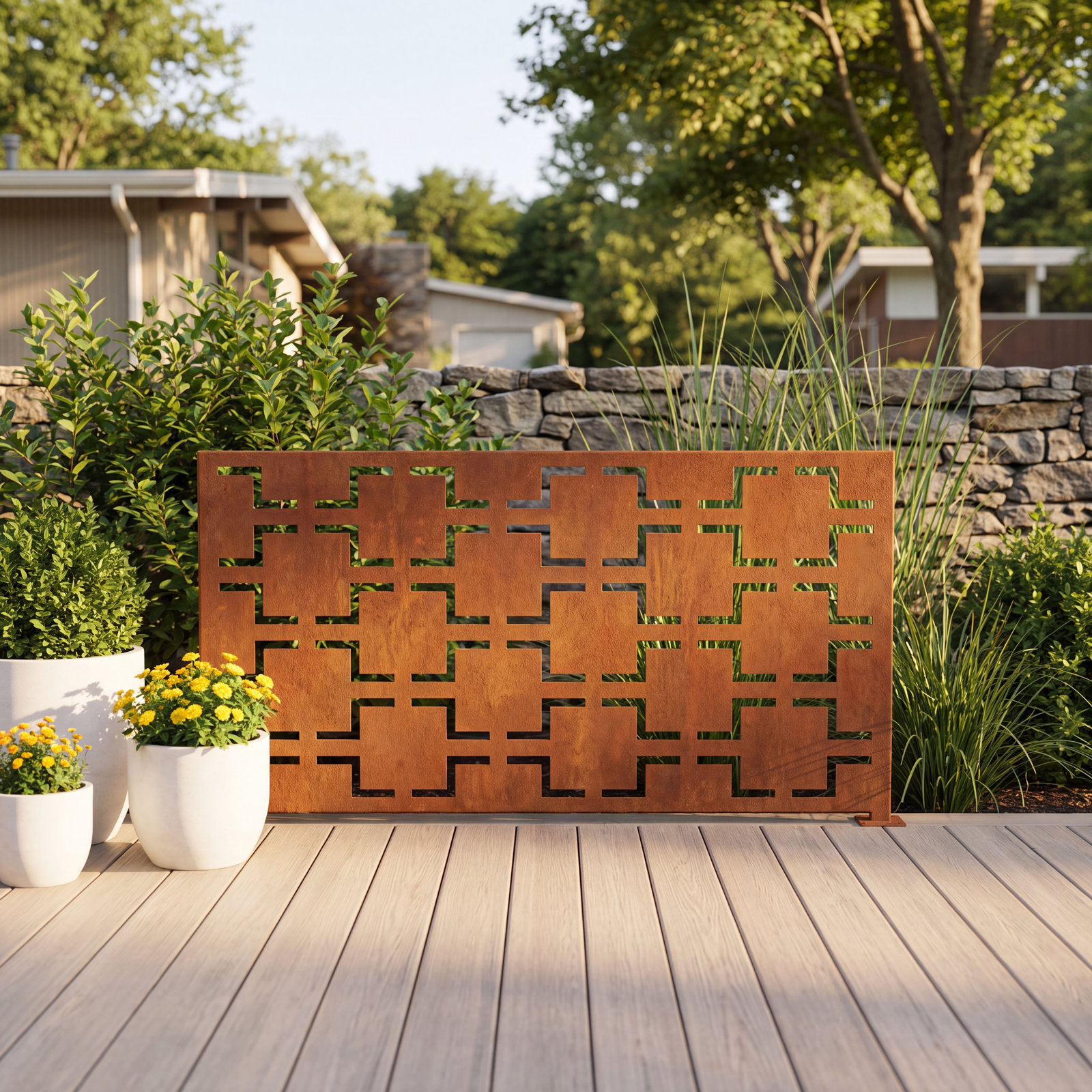 Screen Series Quadra Fence Panel